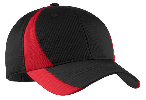 Custom Personalized Sport-Tek ®  Dry Zone ®  Nylon Colorblock Cap. STC11
