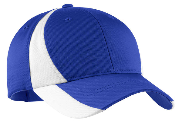 Custom Personalized Sport-Tek ®  Dry Zone ®  Nylon Colorblock Cap. STC11