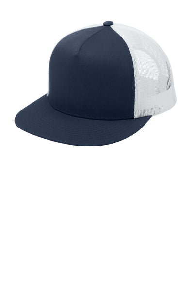 Custom Personalized Sport-Tek ®  YP Classics  ®  5-Panel Classic Trucker Mesh Back Cap. STC38