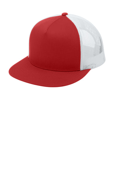 Custom Personalized Sport-Tek ®  YP Classics  ®  5-Panel Classic Trucker Mesh Back Cap. STC38