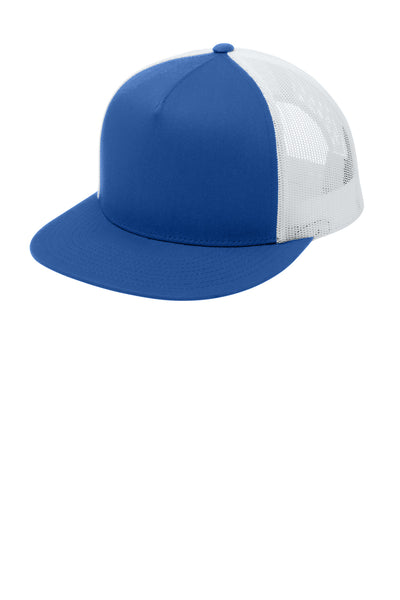 Custom Personalized Sport-Tek ®  YP Classics  ®  5-Panel Classic Trucker Mesh Back Cap. STC38