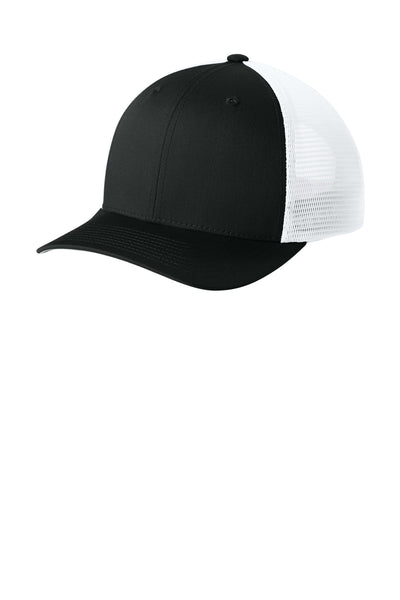 Custom Personalized Sport-Tek ®  Stretch-Tek Snapback Trucker Cap STC74