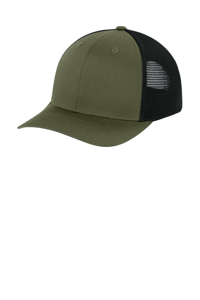 Custom Personalized Sport-Tek ®  Stretch-Tek Snapback Trucker Cap STC74