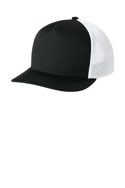 Custom Personalized Sport-Tek ®  Stretch-Tek 5-Panel Trucker Cap STC75