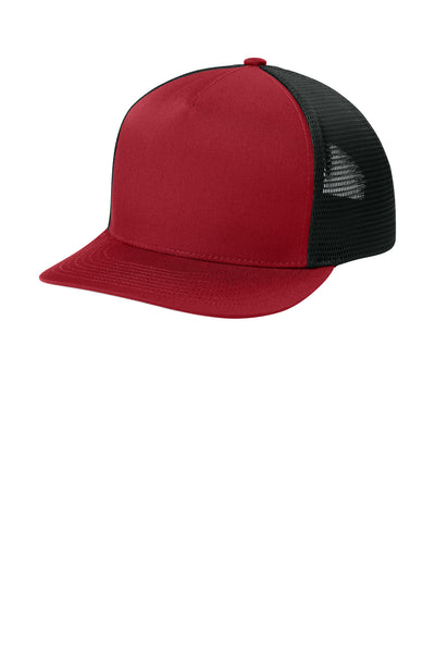 Custom Personalized Sport-Tek ®  Stretch-Tek 5-Panel Trucker Cap STC75