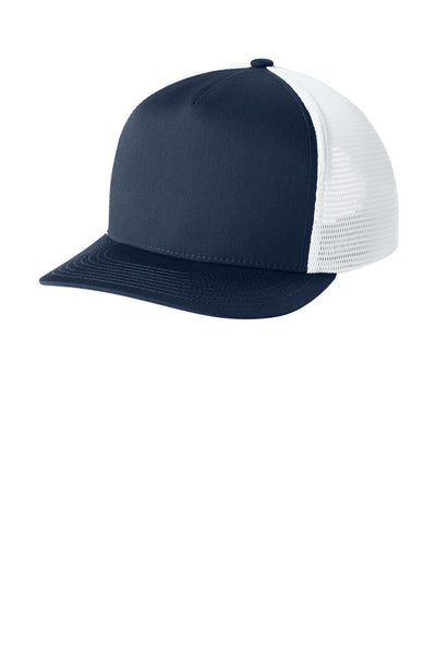 Custom Personalized Sport-Tek ®  Stretch-Tek 5-Panel Trucker Cap STC75