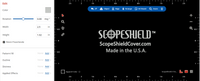 ScopeShield 3-Line (2.5W by 1.02H)