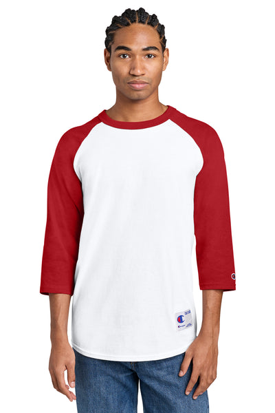 Custom Personalized Champion ®  Raglan Baseball Tee T137