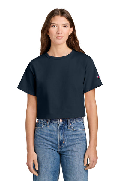 Custom Personalized Champion ®  Women's Cropped Heritage Tee T453W