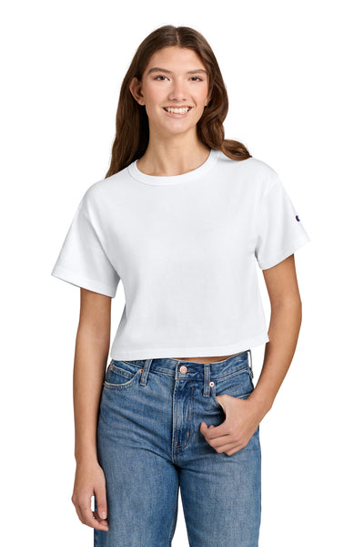 Custom Personalized Champion ®  Women's Cropped Heritage Tee T453W