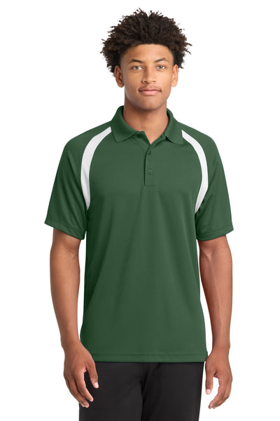 Custom Personalized Sport-Tek ®  Dry Zone ®  Colorblock Raglan Polo. T476