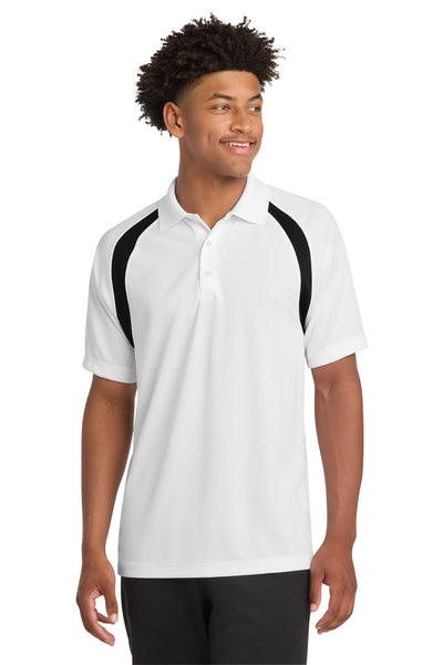 Custom Personalized Sport-Tek ®  Dry Zone ®  Colorblock Raglan Polo. T476