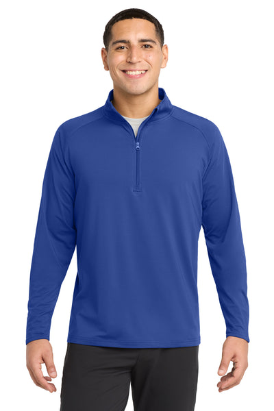 Custom Personalized Sport-Tek ®  Tall Sport-Wick ®  Stretch 1/4-Zip Pullover. TST850