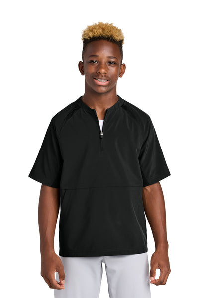 Custom Personalized Sport-Tek ®  Youth Repeat 1/2-Zip Short Sleeve Jacket YJST489