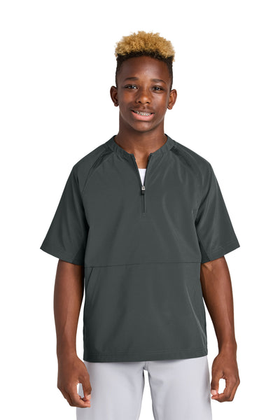 Custom Personalized Sport-Tek ®  Youth Repeat 1/2-Zip Short Sleeve Jacket YJST489