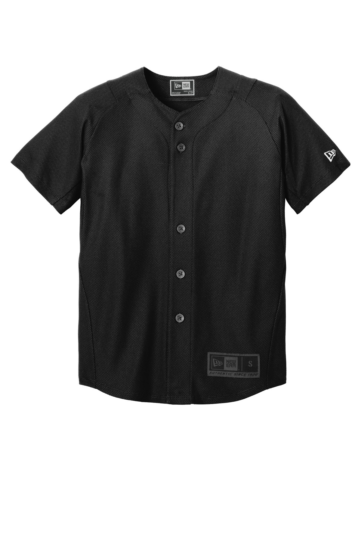 Custom New Era  Youth Diamond Era Full-Button Jersey. YNEA220