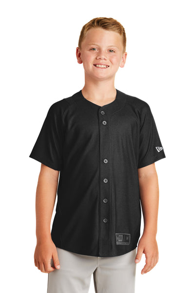 Custom New Era  Youth Diamond Era Full-Button Jersey. YNEA220