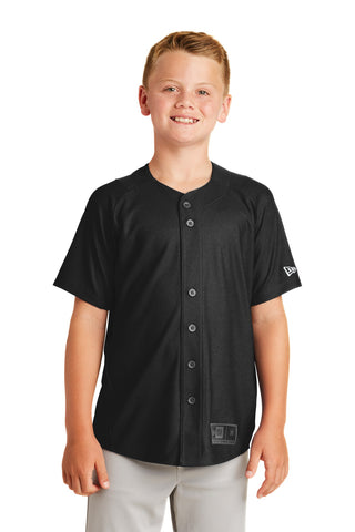 Custom New Era  Youth Diamond Era Full-Button Jersey. YNEA220