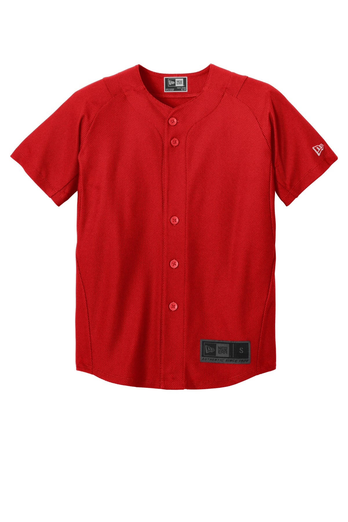 Custom New Era  Youth Diamond Era Full-Button Jersey. YNEA220