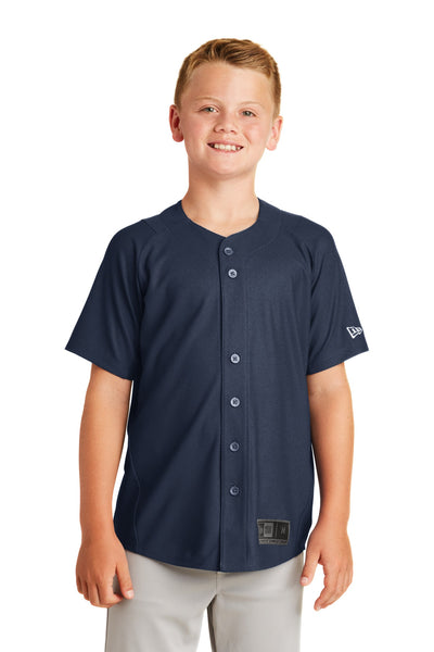 Custom New Era  Youth Diamond Era Full-Button Jersey. YNEA220
