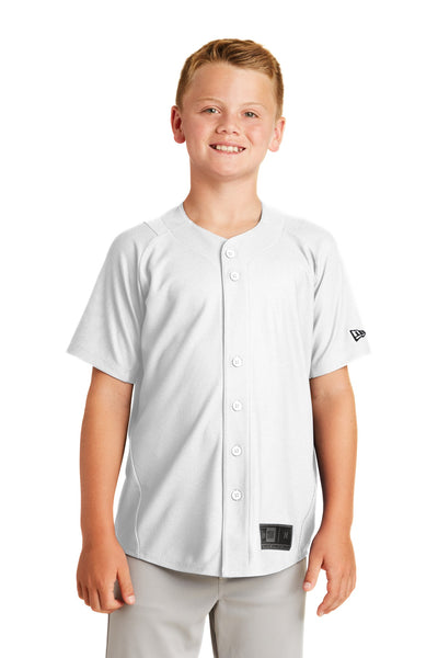 Custom New Era  Youth Diamond Era Full-Button Jersey. YNEA220
