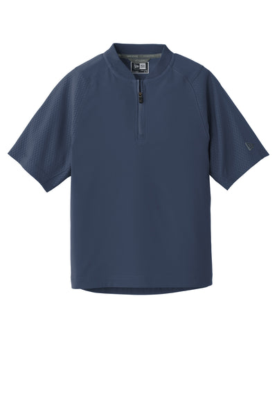 Custom New Era  Youth Cage Short Sleeve 1/4-Zip Jacket. YNEA600