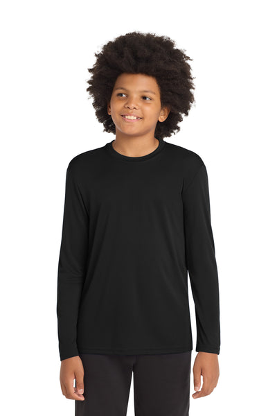 Custom Personalized Sport-Tek ®  Youth Long Sleeve PosiCharge ®  Competitor Tee. YST350LS