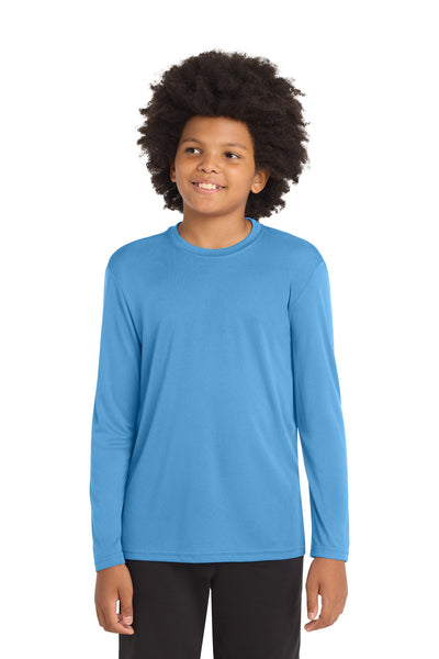 Custom Personalized Sport-Tek ®  Youth Long Sleeve PosiCharge ®  Competitor Tee. YST350LS