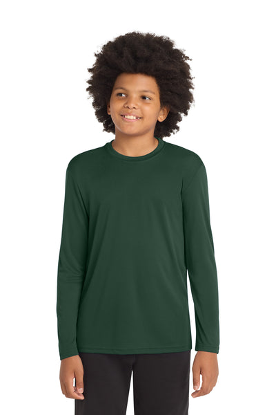 Custom Personalized Sport-Tek ®  Youth Long Sleeve PosiCharge ®  Competitor Tee. YST350LS