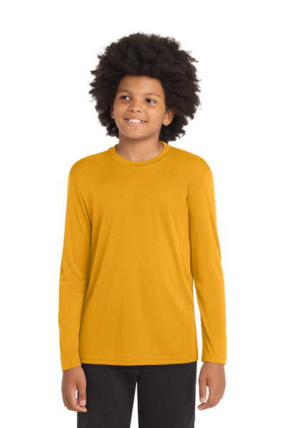 Custom Personalized Sport-Tek ®  Youth Long Sleeve PosiCharge ®  Competitor Tee. YST350LS