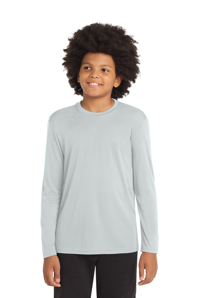 Custom Personalized Sport-Tek ®  Youth Long Sleeve PosiCharge ®  Competitor Tee. YST350LS