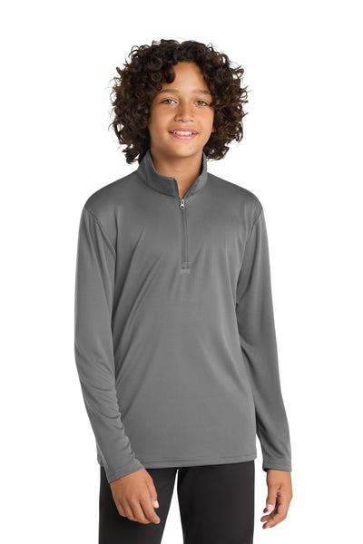 Custom Personalized Sport-Tek  ®  Youth PosiCharge  ®  Competitor    1/4-Zip Pullover. YST357