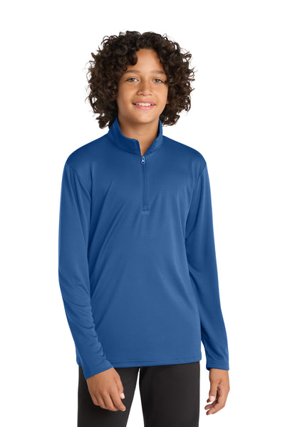 Custom Personalized Sport-Tek  ®  Youth PosiCharge  ®  Competitor    1/4-Zip Pullover. YST357
