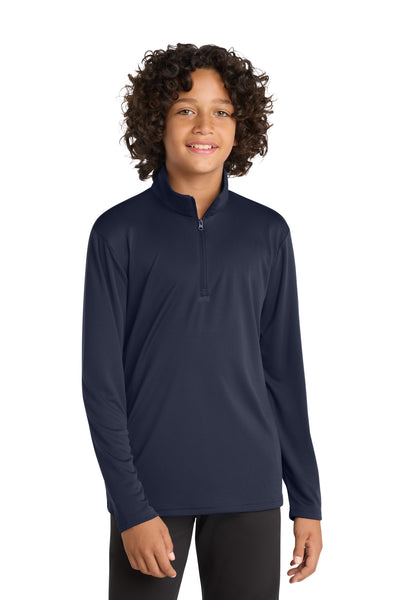 Custom Personalized Sport-Tek  ®  Youth PosiCharge  ®  Competitor    1/4-Zip Pullover. YST357