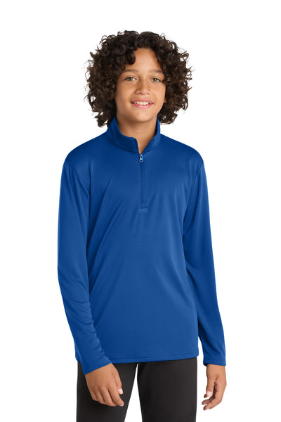 Custom Personalized Sport-Tek  ®  Youth PosiCharge  ®  Competitor    1/4-Zip Pullover. YST357