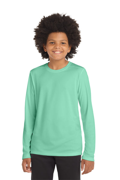 Custom Personalized Sport-Tek  ®  Youth Posi-UV ®  Pro Long Sleeve Tee. YST420LS