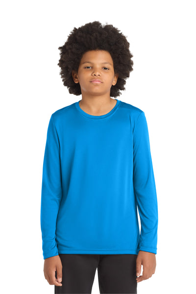 Custom Personalized Sport-Tek  ®  Youth Posi-UV ®  Pro Long Sleeve Tee. YST420LS