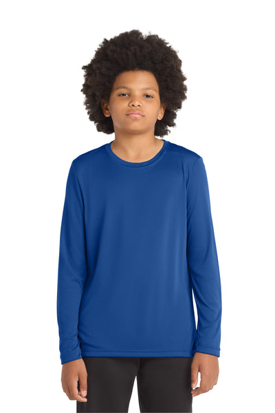 Custom Personalized Sport-Tek  ®  Youth Posi-UV ®  Pro Long Sleeve Tee. YST420LS