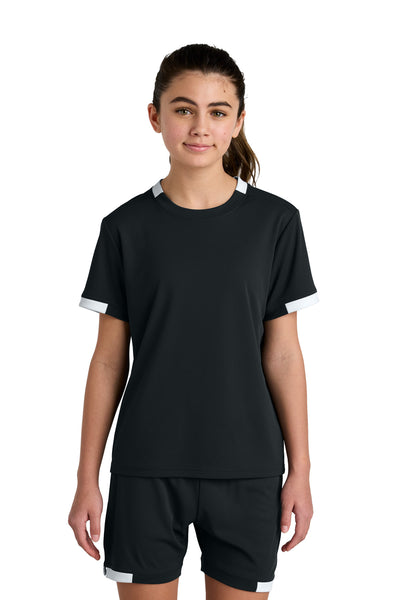Custom Personalized Sport-Tek ®  Youth Club Short Sleeve Crew YST440