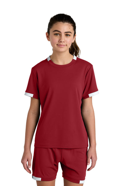 Custom Personalized Sport-Tek ®  Youth Club Short Sleeve Crew YST440