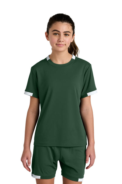 Custom Personalized Sport-Tek ®  Youth Club Short Sleeve Crew YST440
