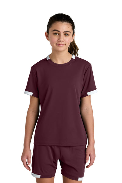 Custom Personalized Sport-Tek ®  Youth Club Short Sleeve Crew YST440