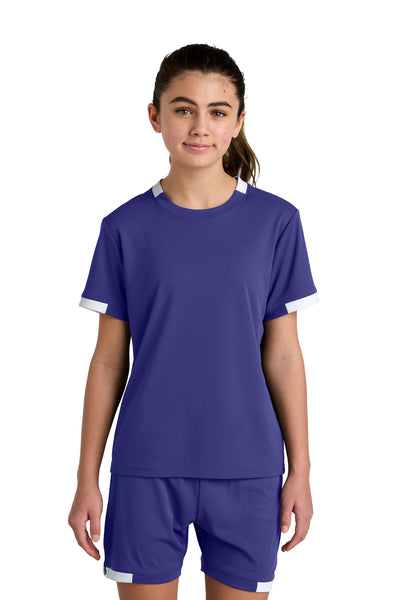 Custom Personalized Sport-Tek ®  Youth Club Short Sleeve Crew YST440