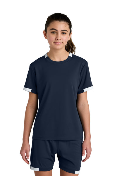 Custom Personalized Sport-Tek ®  Youth Club Short Sleeve Crew YST440