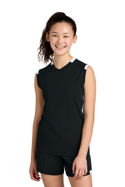 Custom Personalized Sport-Tek ®  Youth Club Sleeveless V-Neck YST441