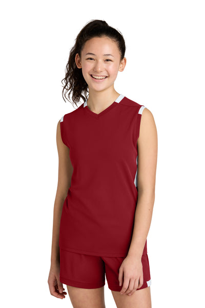 Custom Personalized Sport-Tek ®  Youth Club Sleeveless V-Neck YST441