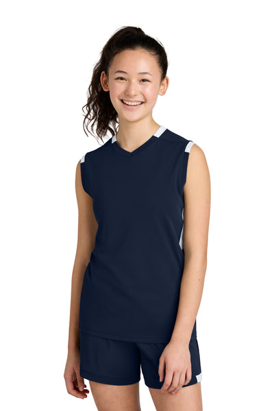 Custom Personalized Sport-Tek ®  Youth Club Sleeveless V-Neck YST441