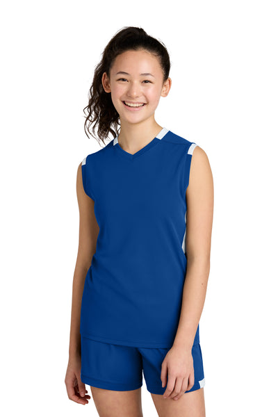 Custom Personalized Sport-Tek ®  Youth Club Sleeveless V-Neck YST441