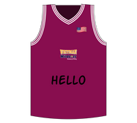 Preview of Custom Russell Athletic Undivided Solid Single Ply Reversible Jersey Design Online