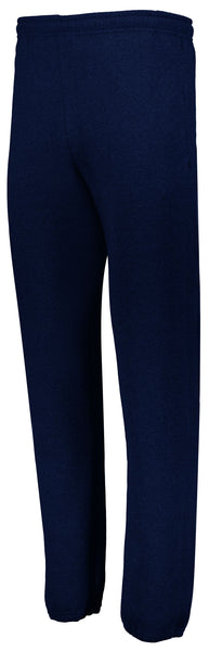 Russell Athletic Dri-Power Closed Bottom Pocket Sweatpant in J.Navy  -Part of the Adult, Adult-Pants, Pants, Russell-Athletic-Products product lines at KanaleyCreations.com